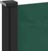 vidaXL Výsuvná boční markýza Tmavě zelená 160x500 cm Náhled obrázku produktu 7