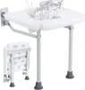 Klappbarer PE-Duschsitz 40 cm x 37 cm Wandmontierte Produktbild-Vorschau 1