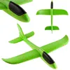 Styropor-Wurfgleiter XXL – Segelflugzeug, Grün (ohne LED) – Produktbild-Vorschau 1