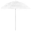 vidaXL Slnečník Hawaii White 240 cm Náhľad obrázku produktu 7