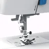A close-up view of a sewing machine's needle and presser foot. Produktbild-Vorschau
