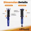 Zawieszenie gwintowane coilover do BMW serii 5 E39 RWD Podgląd zdjęcia produktu 7