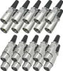 20x ARLI XLR Set – 10x Stecker + 10x Kupplung 3-polig Produktbild-Vorschau 1