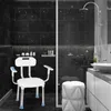 Duschhocker 70-90cm Höhenverstellbar Duschstuhl Badhocker Produktbild-Vorschau 4