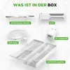 Nutrichef Elektrisches Messer kabellos mit USB-C-Akku, Weiß Produktbild-Vorschau 7