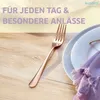 AMEFA DELIA Besteckset 30-teilig PVD rosé Náhľad obrázku produktu 3