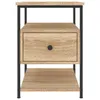 [Home] Nachttische 2 Stk. Sonoma-Eiche 40x42x56 cm Produktbild-Vorschau 7