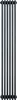 Radiador tubular de 4 columnas – 1800 mm x 290 mm – Gris Vista previa de la imagen del producto 2