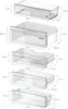 Siemens iQ300, Einbau-Kühl-Gefrier-Kombination mit Gefrierbereich unten, 193.5 x 70.8 cm, Flachscharnier KB96NVFE0 Fächer Produktbild-Vorschau
