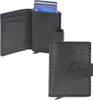 Greenburry Kartenetui Carbon Leder Card-Slider Minibörse Produktbild-Vorschau 1