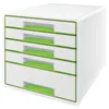 Leitz Schubladenbox WOW CUBE 52142054 5Schubfächer Produktbild-Vorschau 1