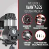 HEYNER® Compresseur de voiture pompe à air électrique Voir les images du produit 4