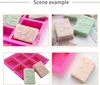 Seifenformen Flamingos Silikon, rechteckig für DIY Produktbild-Vorschau 5