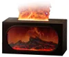 3D Kaminflammen Aroma-Luftbefeuchter mit LED-Flammen, 140 Produktbild-Vorschau 1