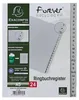 Exacompta 1743B Ordnerregister Halbformat A-Z grau Náhľad obrázku produktu 5