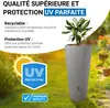 4rain Réservoir VASO DÉCOR 2en1 220 L, gris zinc incl. Voir les images du produit 6
