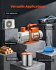 SucceBuy Vakuumpumpe, 7 CFM 198 L/min, 2-stufig, 550 W, Produktbild-Vorschau 6
