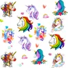 Oblique Unique Einhorn Kinder Tattoo Set 94 Stück Produktbild-Vorschau 2