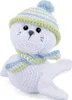 Set de crochet Gründl doudou,girafe Gina,âne Eddy,phoque Voir les images du produit 1