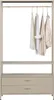 Ferris Offen Kleiderschrank 100 Cm Metall Sand Produktbild-Vorschau 4