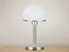 LED Tischleuchte mit Touch Dimmer Silber matt mit Produktbild-Vorschau 6