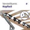 Lattenrost 90x200 7 Komfortzonen verstellbarer Kopf Produktbild-Vorschau 2
