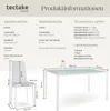 tectake® Esszimmergruppe Berlin 5-teilig gepolstert mit Produktbild-Vorschau 5