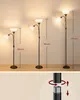 VASAGLE Deckenfluter Stehlampe mit Verstellbarer Leselampe Produktbild-Vorschau 7