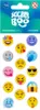 Aufkleber 6x18 cm Emoticons STICKERBOO 534614 Produktbild-Vorschau 3