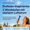Tragbare Handventilatoren 3 Windstufen, 10 Stunden Produktbild-Vorschau 3