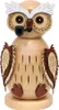 Räucherfigur - Eule natur - 15 cm Produktbild-Vorschau 1