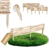 BOGATECO 3x zahradní plot z lískového dřeva 120cm x 20cm Náhled obrázku produktu 1