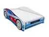 A child's bed designed to look like a race car. Náhľad obrázku produktu