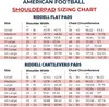Riddell American Football Schulter Pads | Größe L  (Jugend) Produktbild-Vorschau 3