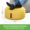 Green Bean® Sitzhocker "Home Linen" 45x25cm mit EPS Perlen Produktbild-Vorschau 3
