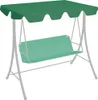 A green canopy and seat for a Hollywood swing. Náhľad obrázku produktu
