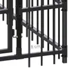 vidaXL Outdoor-Hundezwinger Stahl 16,59 m² -  Hundezwinger Produktbild-Vorschau 11