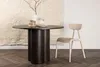 Olivia table de salle à manger ⌀110cm marron. Voir les images du produit 4