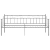 vidaXL Schlafsofa Bettgestell Grau Metall 90x200 cm -  Produktbild-Vorschau 5