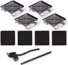 A set of furniture dollies, furniture sliders, and a furniture lifter. Anteprima dell’immagine prodotto