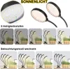 Collage showing LED plant lights with different brightness and lighting modes, along with potted plants. Náhľad obrázku produktu