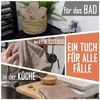 Frottier Seiftücher 10er Pack 30x30cm, 100% Baumwolle, Sand Produktbild-Vorschau 7