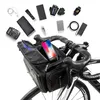 Fahrradhalter / Tasche mit Lenkerabdeckung, mit Schloss Produktbild-Vorschau 8