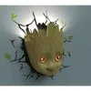 Marvel 3D LED Leuchte Baby Groot Face 3D Produktbild-Vorschau 1