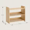 Petite Amélie Kinderregal Ellipse – Natur – Spielzeugregal Produktbild-Vorschau 5