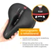 R2B Fahrradsattel Gel mit Reflektor Fahrradsitz Gelsattel Produktbild-Vorschau 2