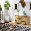 Akord Kommode 6 Schubladen Artisan-Eiche 100X35X57 Cm Produktbild-Vorschau 5
