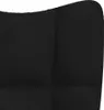 hojdacie kreslo vidaXL Black Velvet Náhľad obrázku produktu 6