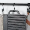 Dvojitá grilovacia platňa z liatiny na rúru, gril a sporák Náhľad obrázku produktu 9