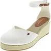 Tommy Hilfiger Flag Closed toe Mid Wedge Sandale Beige in Produktbild-Vorschau 5
